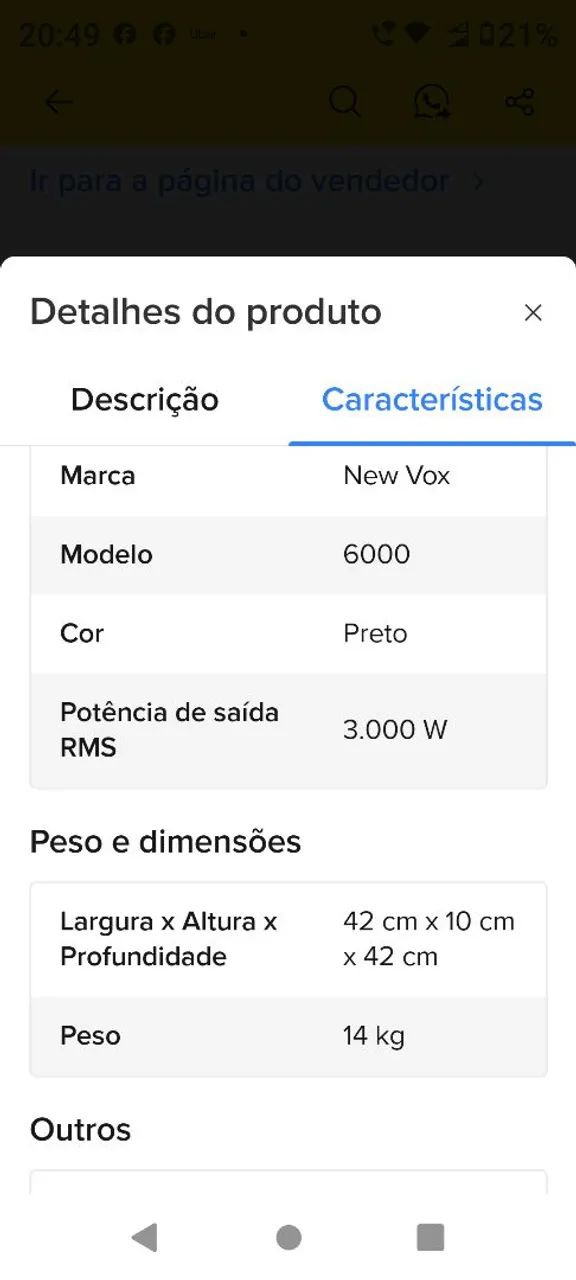 Amplificador 6000 - Foto 3
