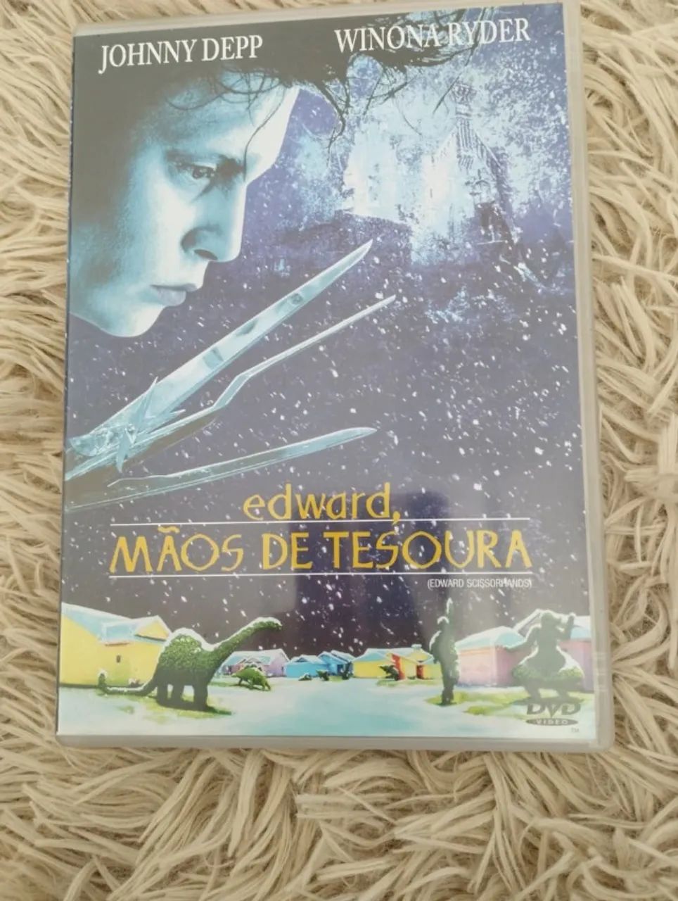 DVD Edward Mãos de Tesoura - Johnny Depp e Winona Ryder - Foto 3