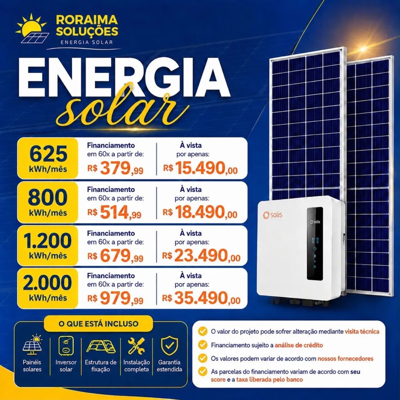 Energia solar ( Placa solar)