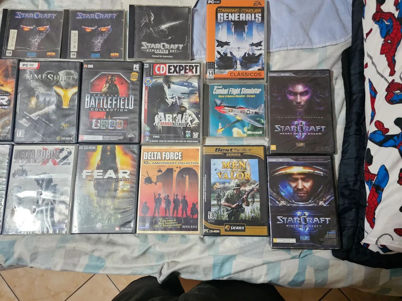 Lote de jogos de PC