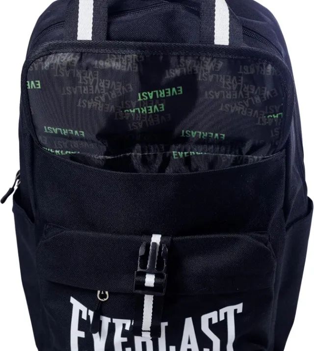 Everlast Mochila Elegance 100% Nylon Preto com Alças Acolchoadas - Foto 5