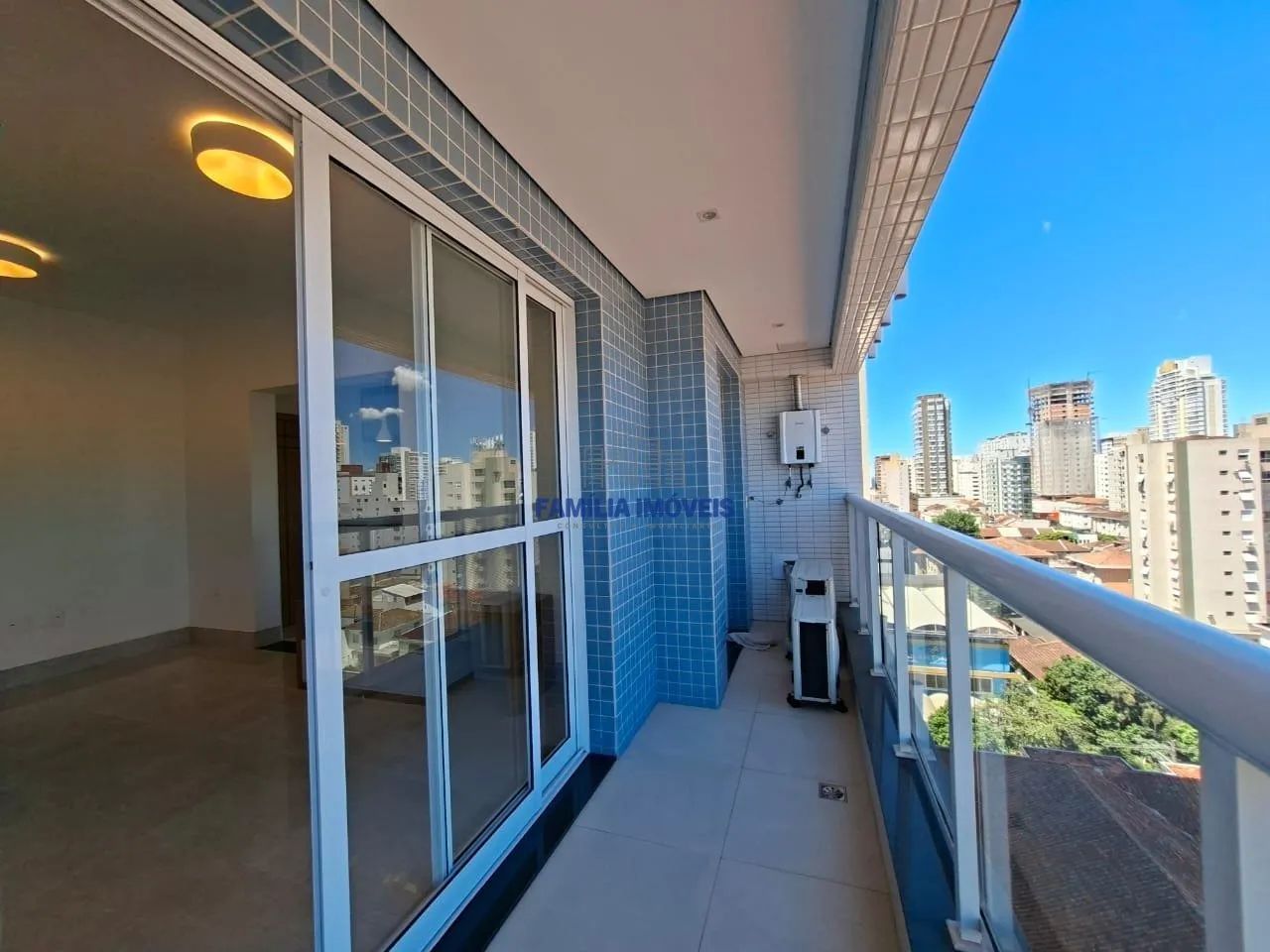 Apartamento para alugar 1 suite lazer completo Embaré Santos SP - Foto 11