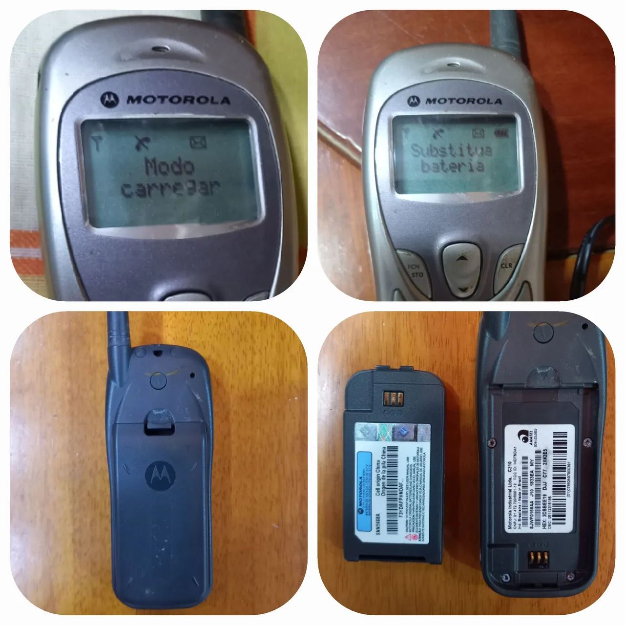 Celular lenoxx e Motorola relíquias 