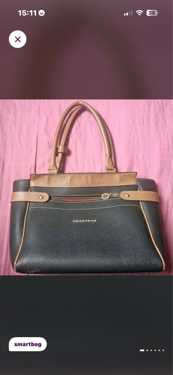 Bolsa de couro Feminina Smartbag