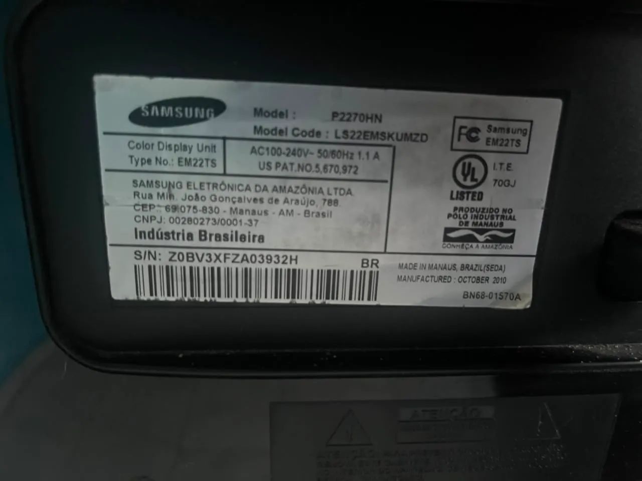 Monitor Samsung 22 polegadas! - Foto 4