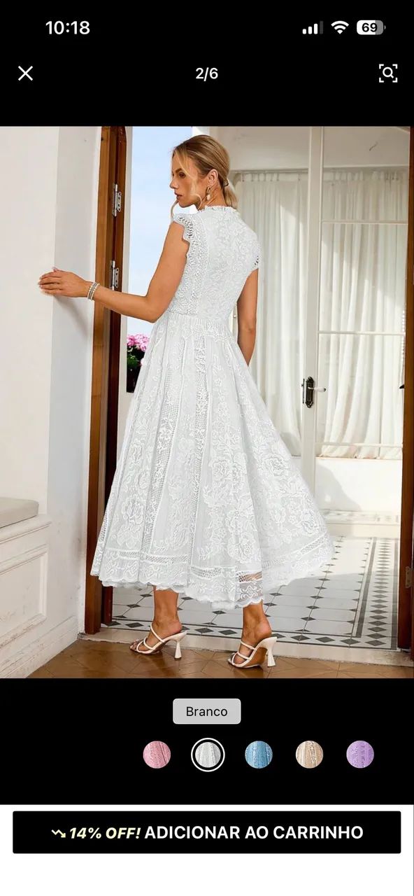 Vestido Casamento Civil - Foto 2