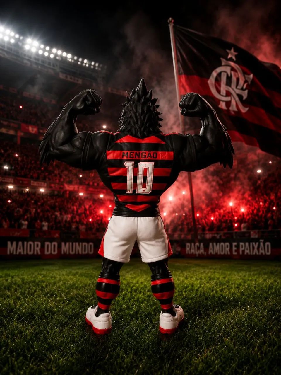Mascote Flamengo - Urubu - Foto 4