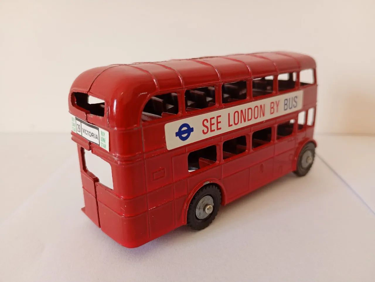 Lone Star - Miniatura Ônibus de Londres  - Foto 3