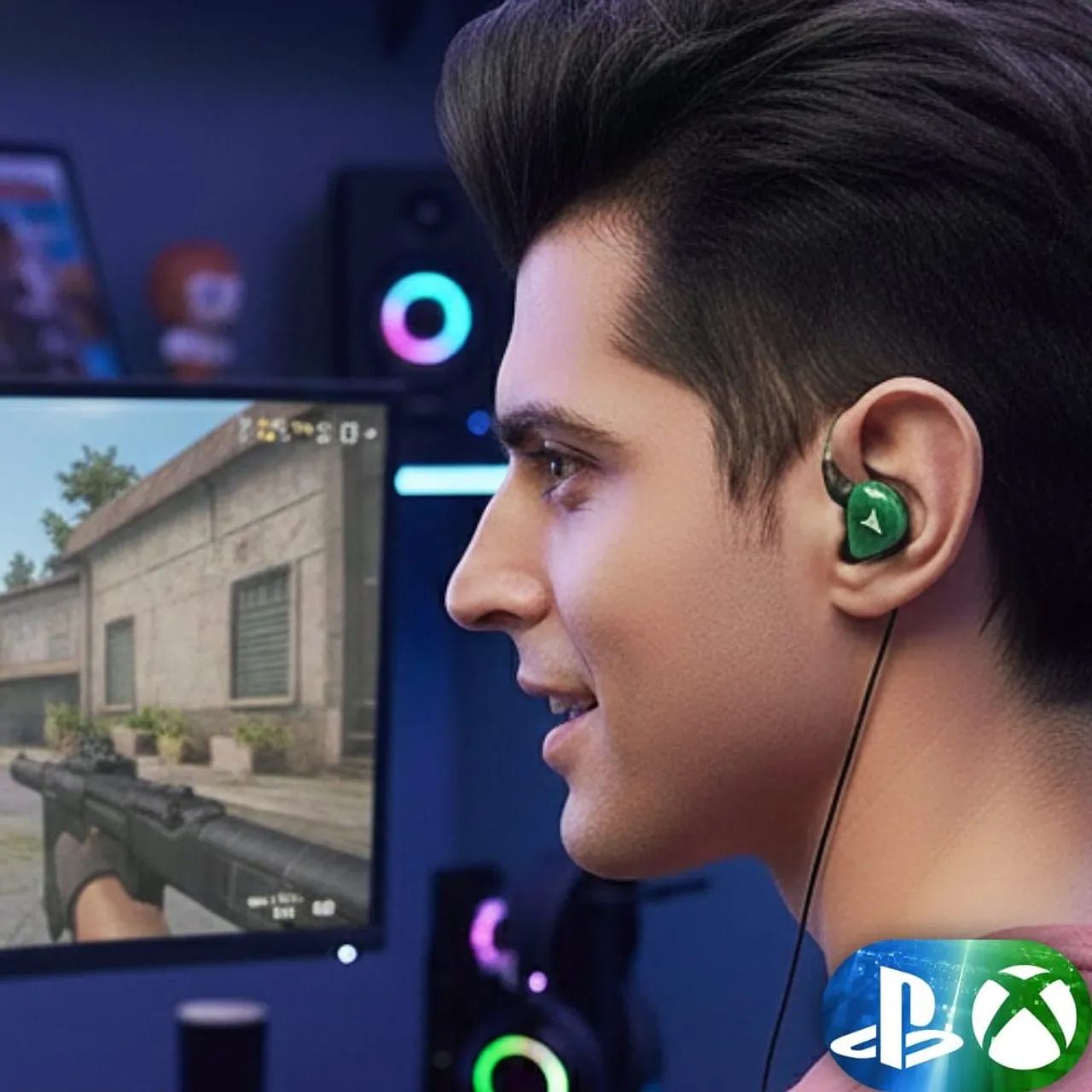Fone para celular com microfone/xbox/play5 p2 - Foto 3