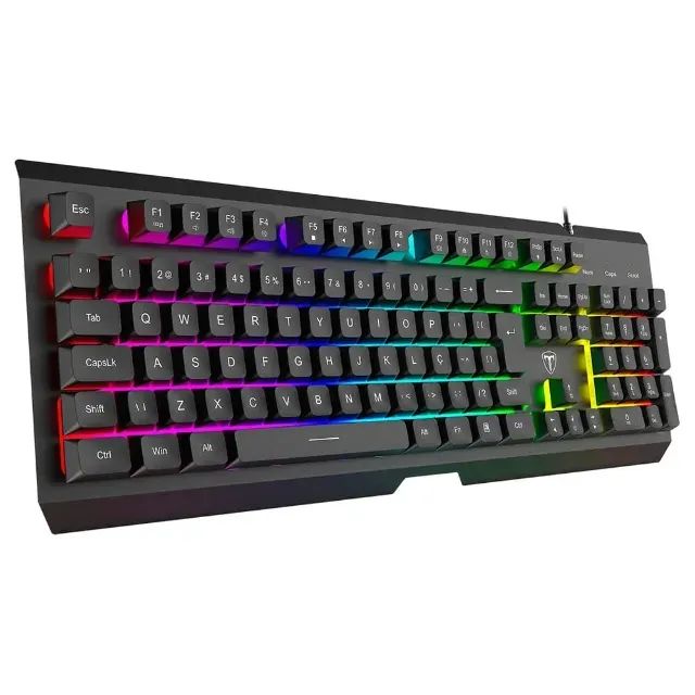 ENTREGA GRÁTIS- Teclado Gamer T-dagger Nova- Novo, com garantia e nota fiscal- Loja física - Foto 5
