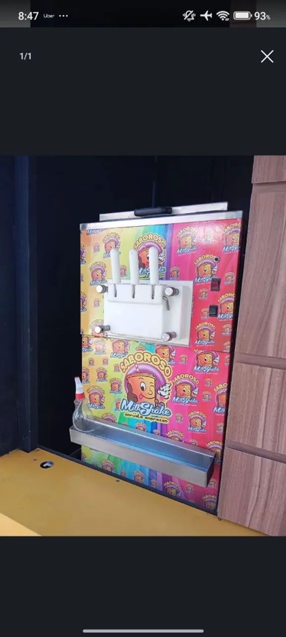 Máquina de sorvete expresso