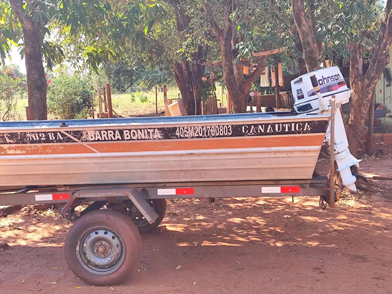  Barco 5,5 borda alta e Carreta 2017 - Foto 5