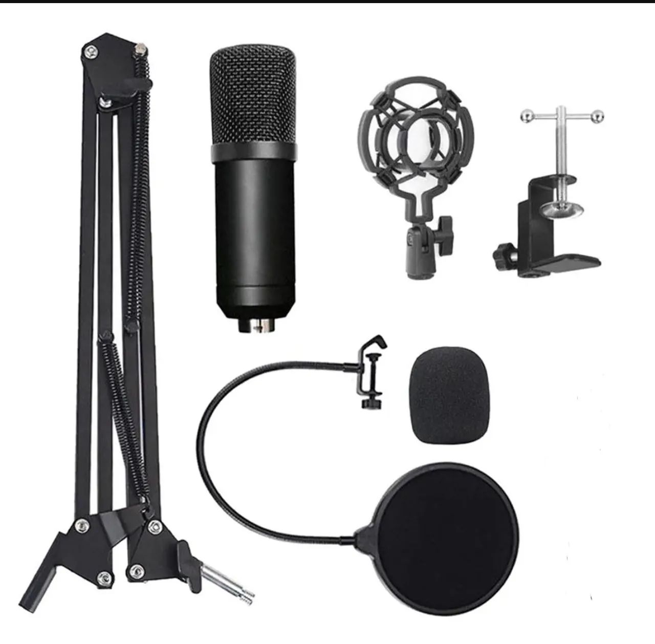 Kit Microfone Condensador BM-800 Completo - sem cabo - Foto 5