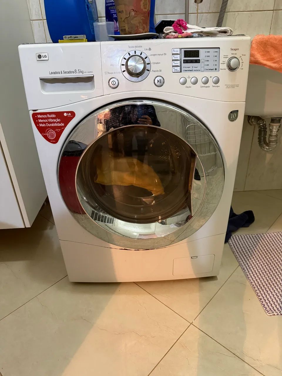 Lava e seca LG 220 V - 8,5kg  - Foto 4