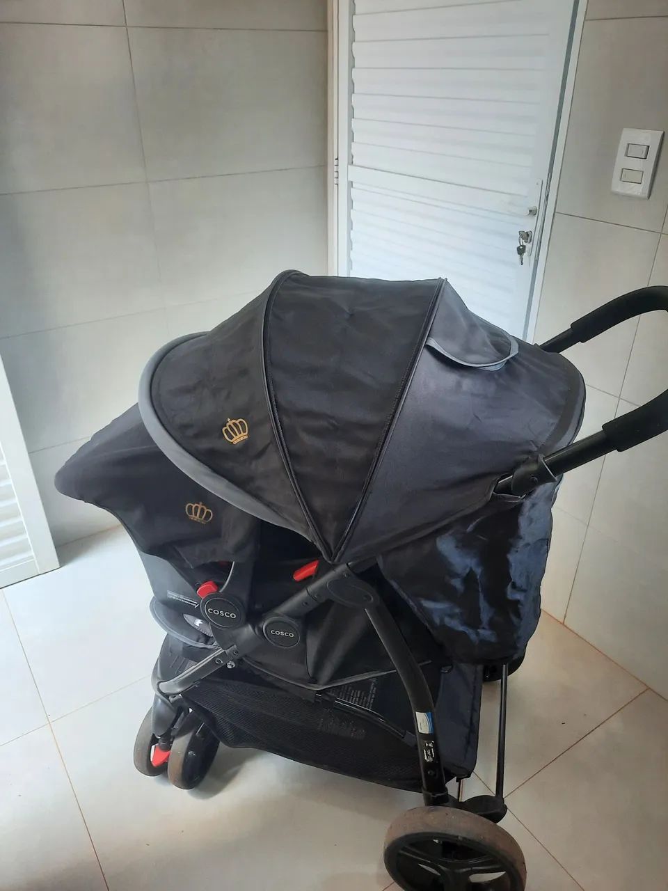 Carrinho e bebe conforto Kit - Foto 2