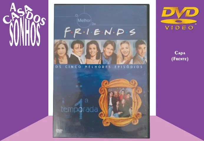 DVD O Melhor de Friends 1ª Temporada - CDs, DVDs etc - Prazeres