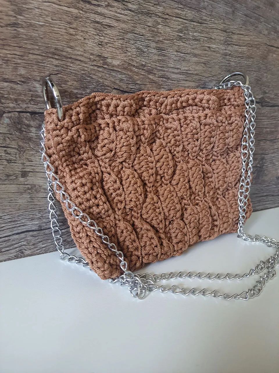 Bolsa de crochê  - Foto 4