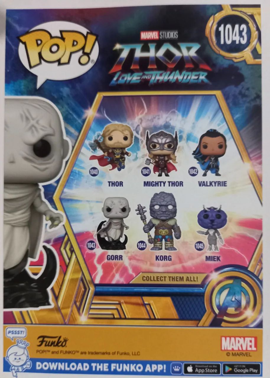 Funko Pop! Marvel Thor Love And Thunder Gorr #1043 - Foto 3
