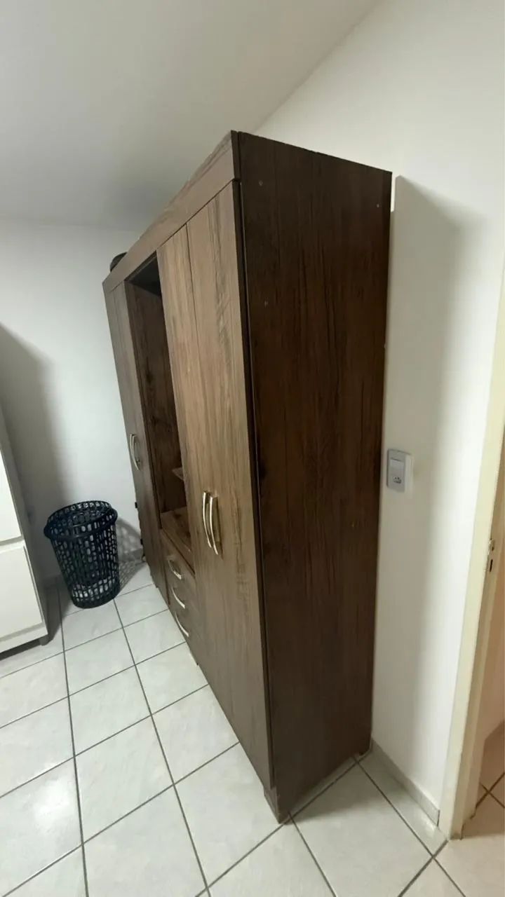 Guarda roupa marrom  - Foto 2