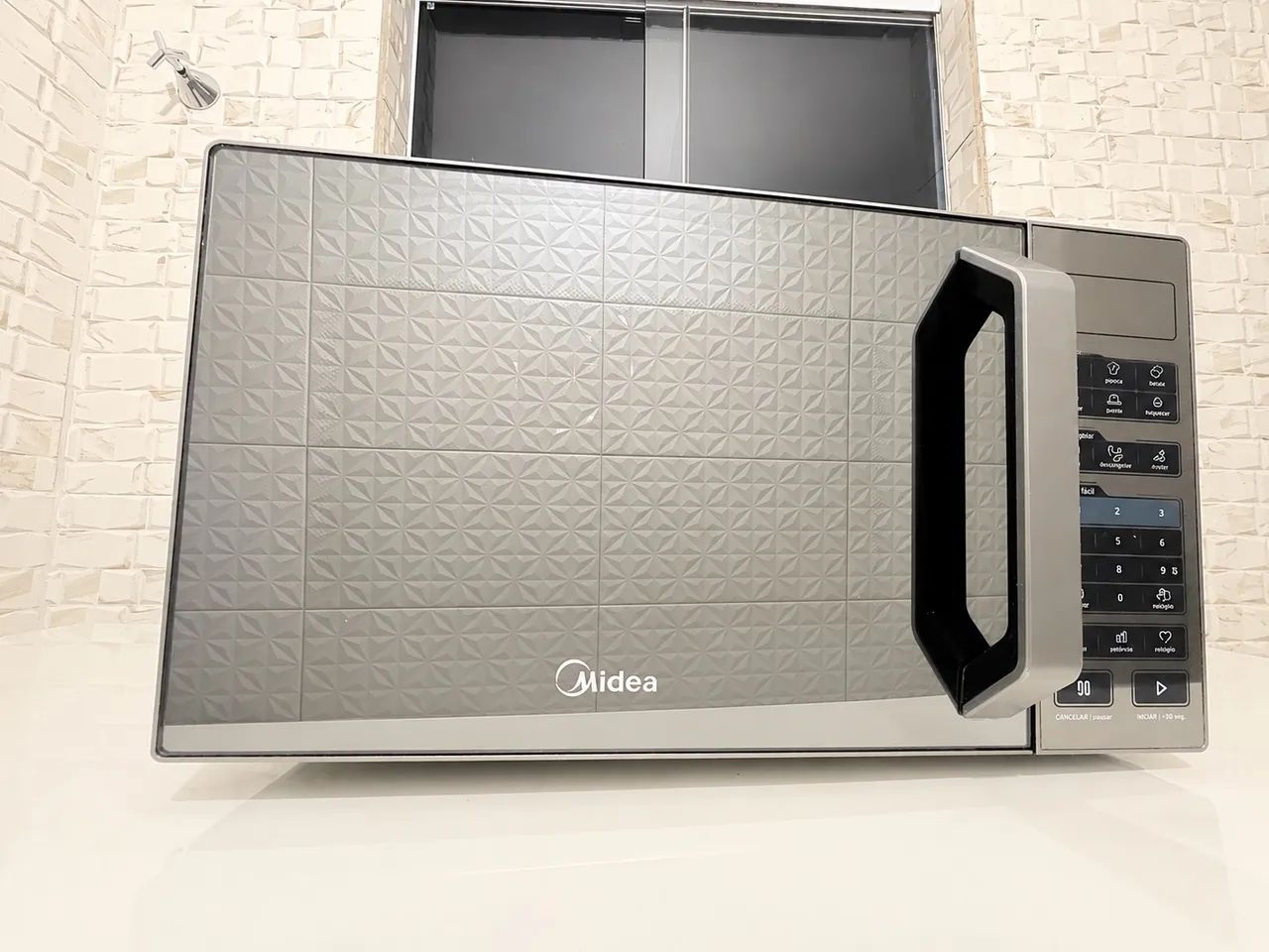 Microondas Espelhado Midea 27L - Foto 2