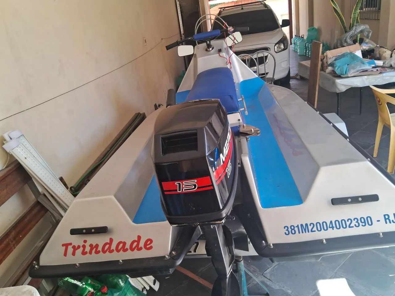  motonalta com motor de popa - Foto 3