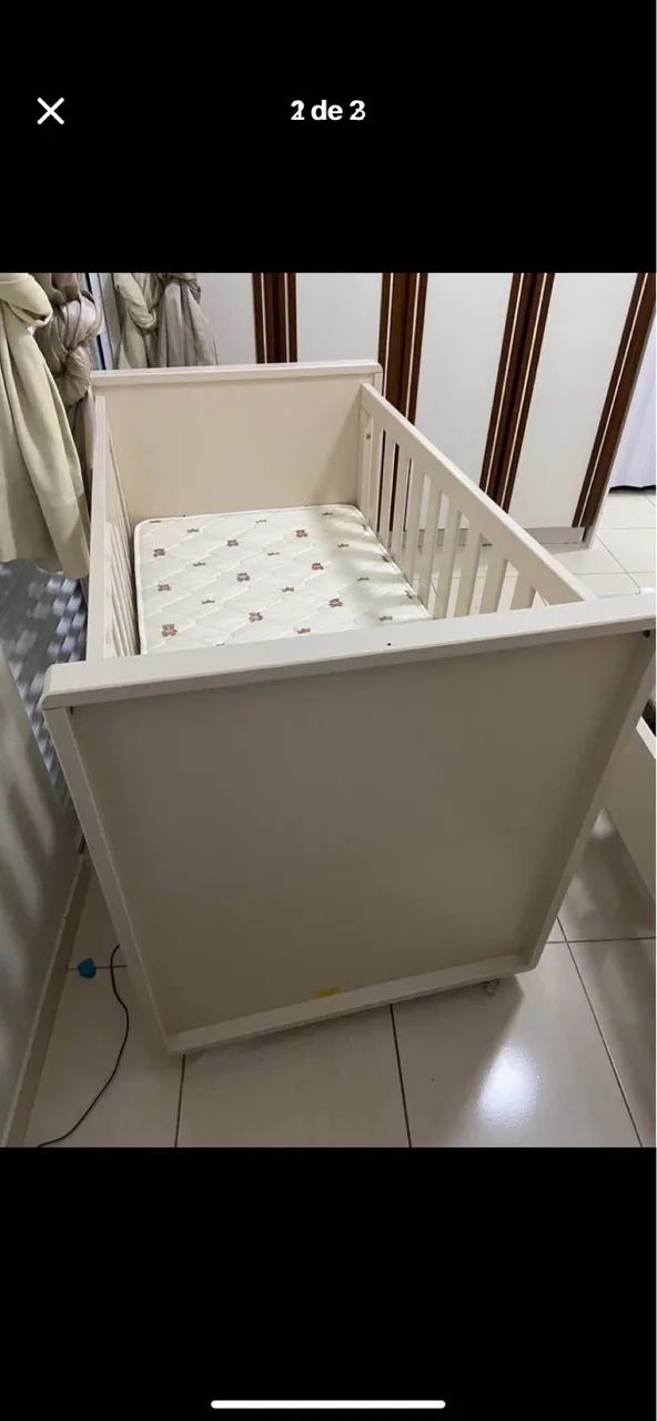 Berço matic nunca usado