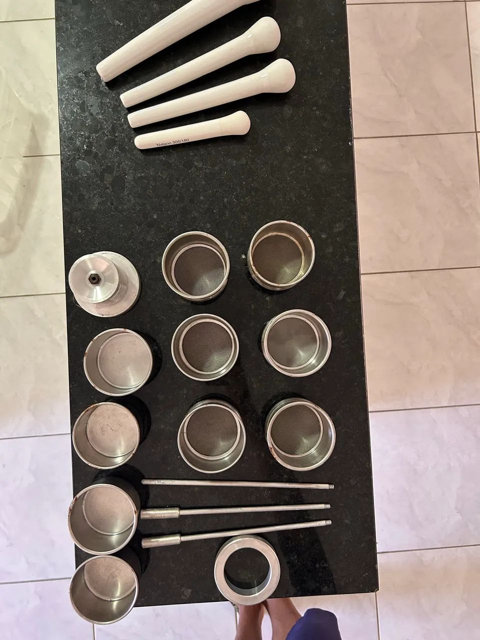 Materiais de laboratório 