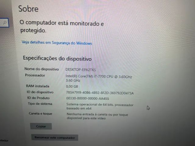 PC GAMER BARATO PARA VENDER LOGO i7 2tera - Foto 5