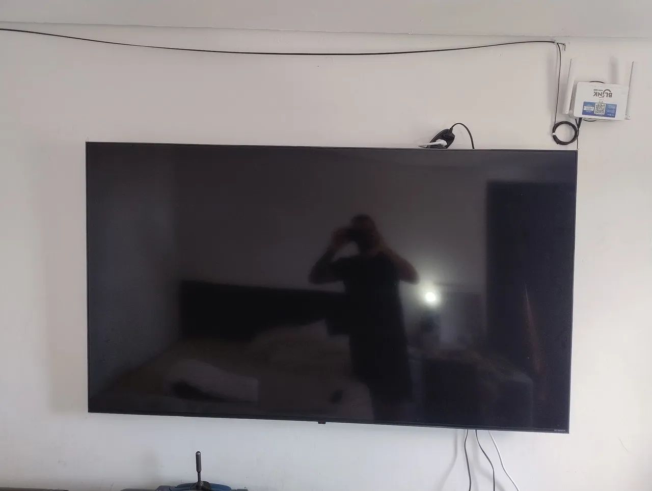 Smart tv lg 65 polegadas impecável completa  - Foto 3