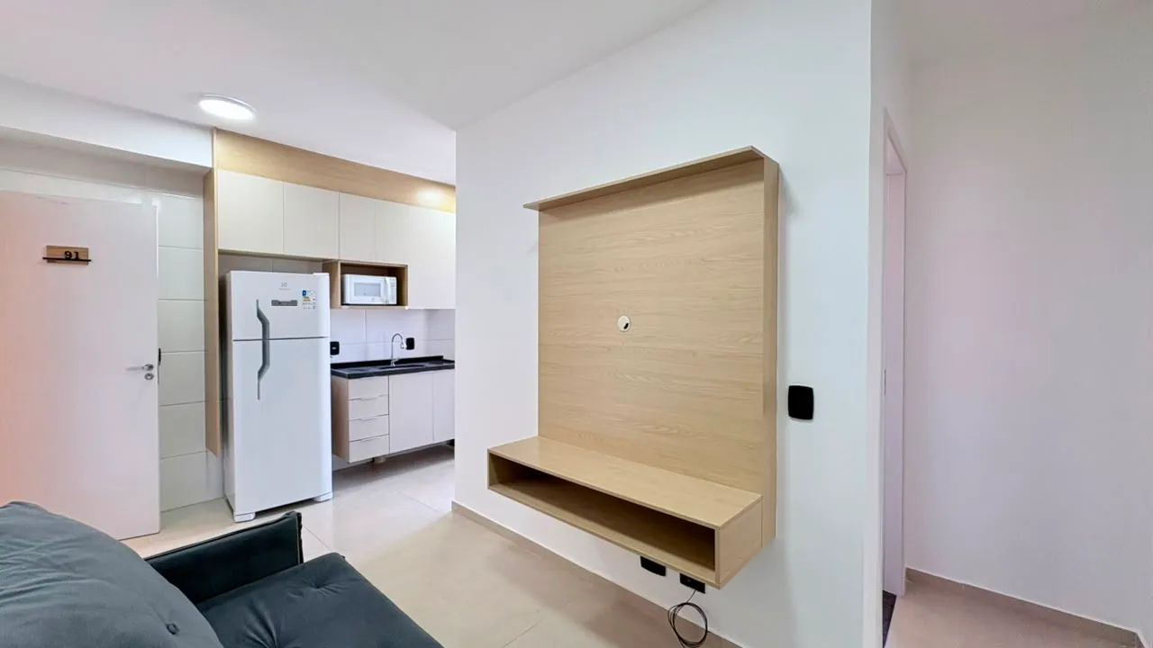Apartamento para alugar com 44m² e 2 quartos