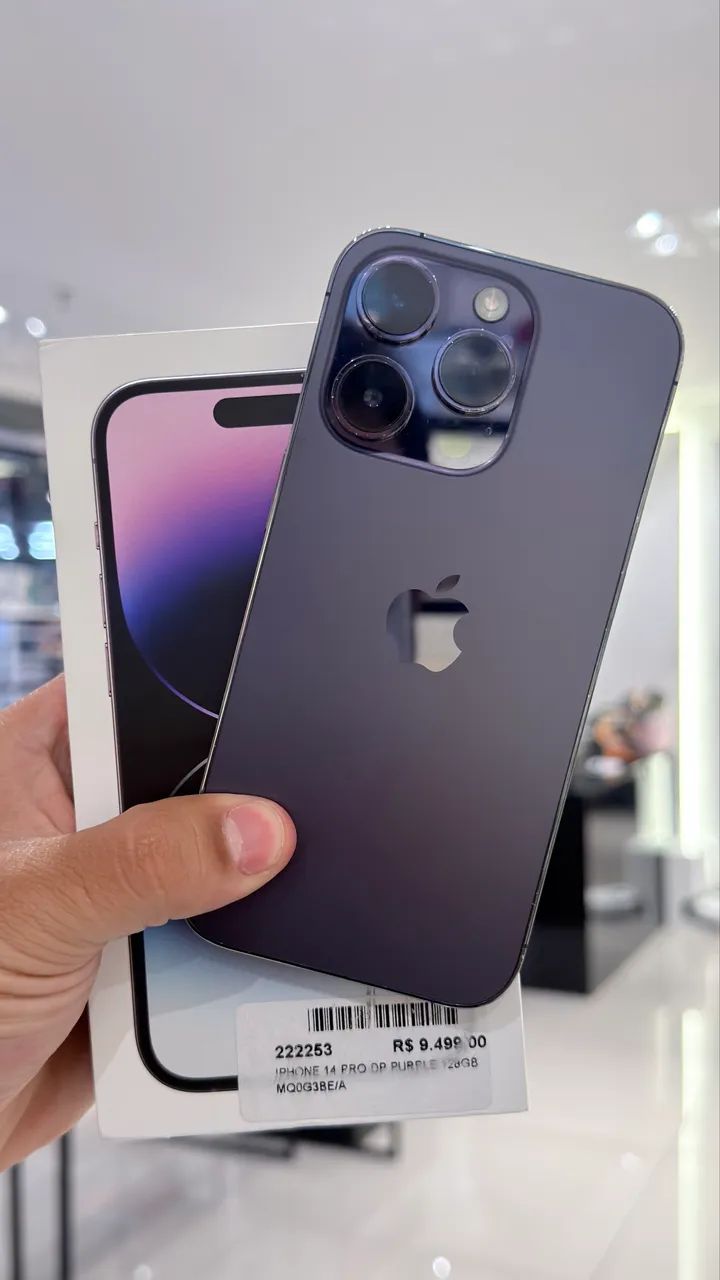 Iphone 14 pro 128 g roxo  - Foto 2