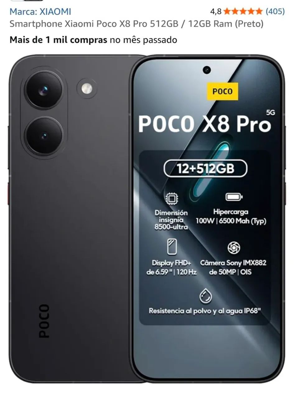 POCO X8 PRO 512gb 12gb