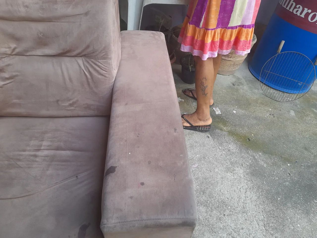 Vendo  sofá e uma cama  - Foto 4
