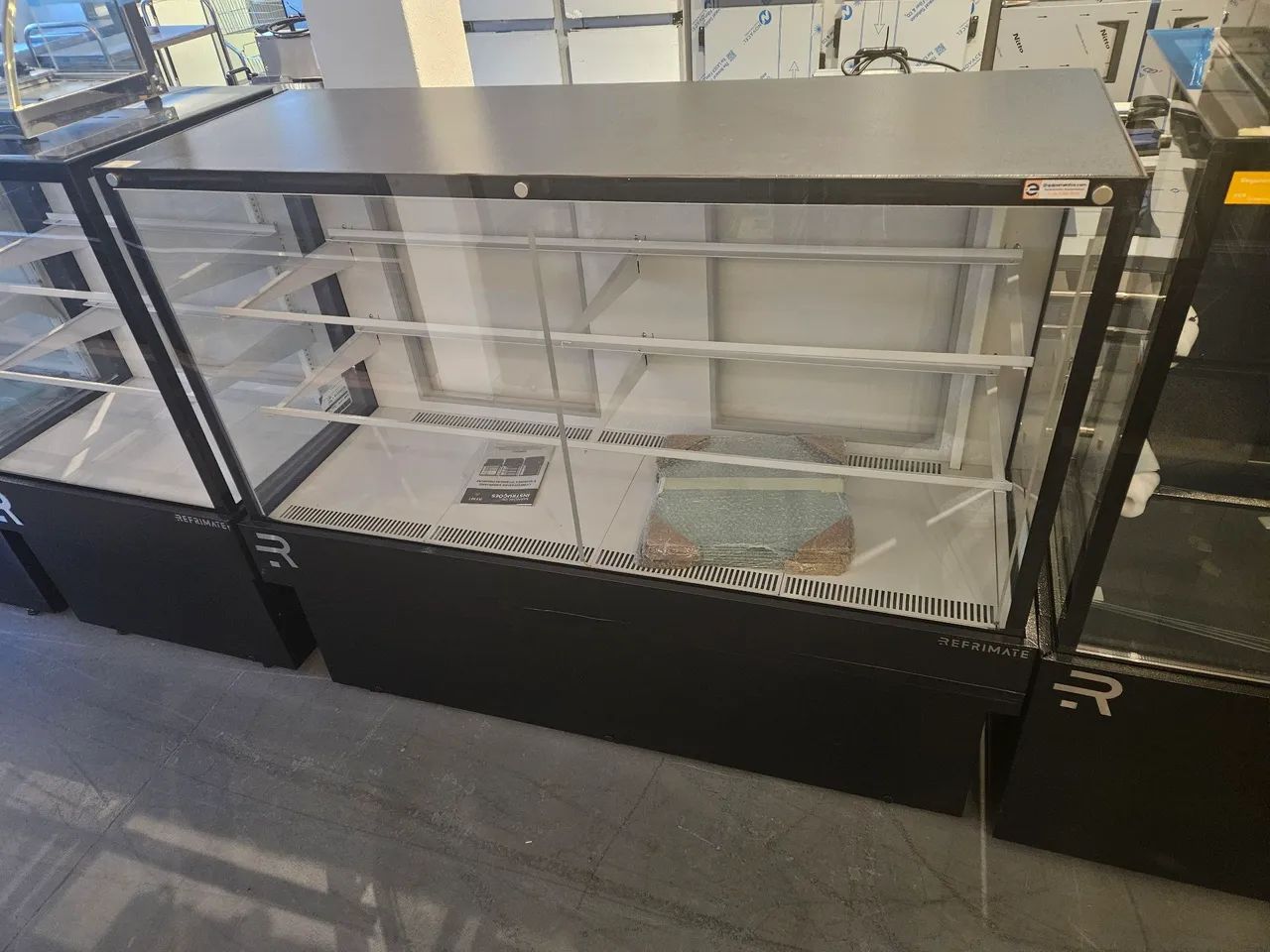 balcão vitrine refrigerado de ar forçado 1,45m