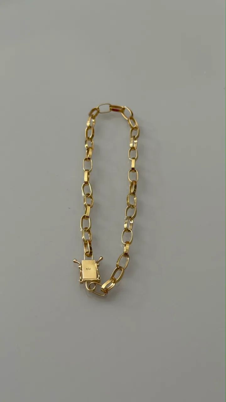 Trabalhamos com joias em ouro 18k pulseira cordão  - Foto 3