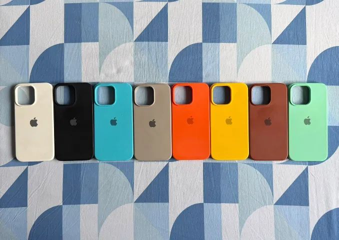 KIT COM 8 CAPINHAS + PELÍCULAS PARA iPHONE 14 PRO MAX - Foto 2