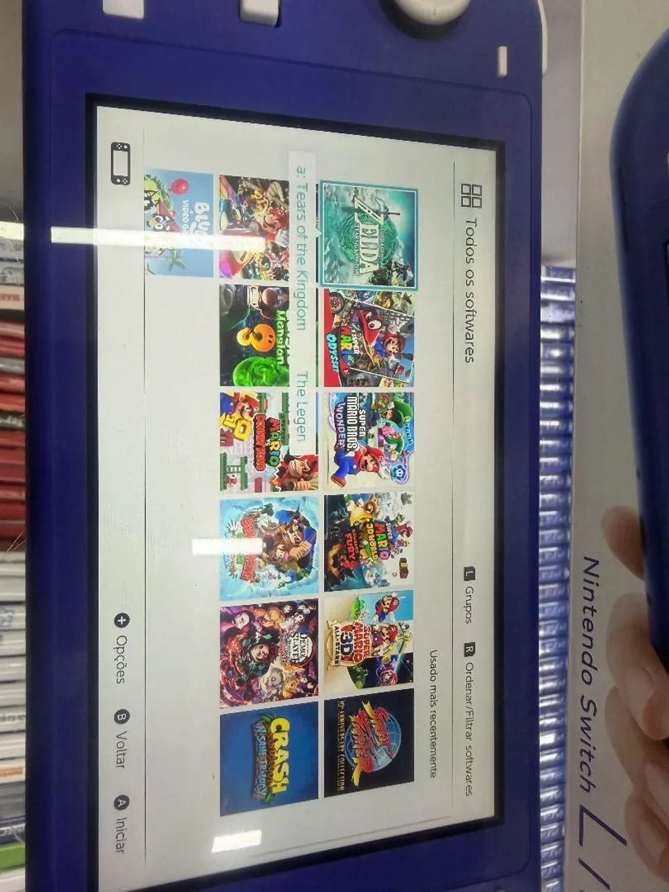 Nintendo switch lite d3sbl0qu3ad0  - Foto 2