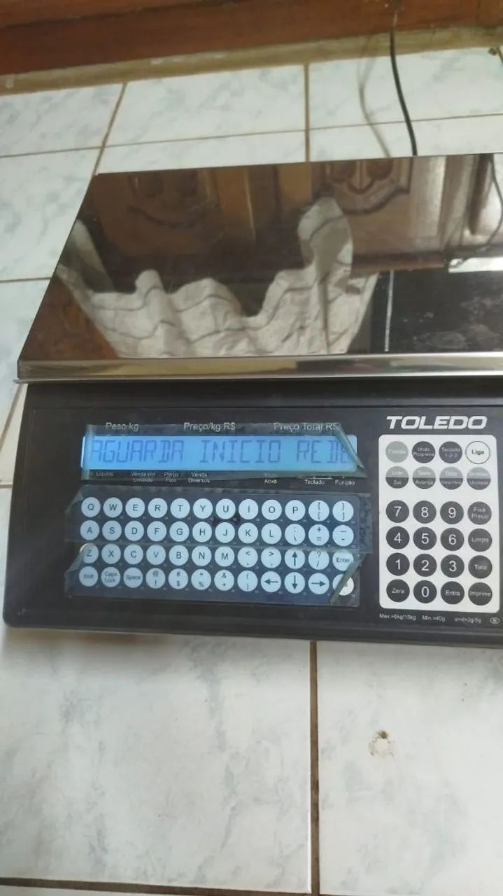 Balança Prix 4 Uno, 15 kg com Impressora Integrada 