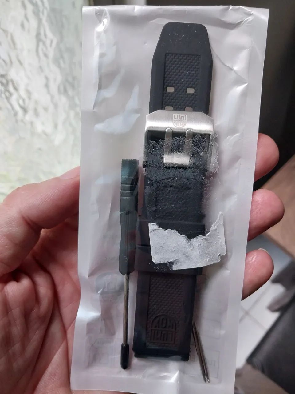 Pulseira Luminox Navy Seals 23mm paralela - Foto 2