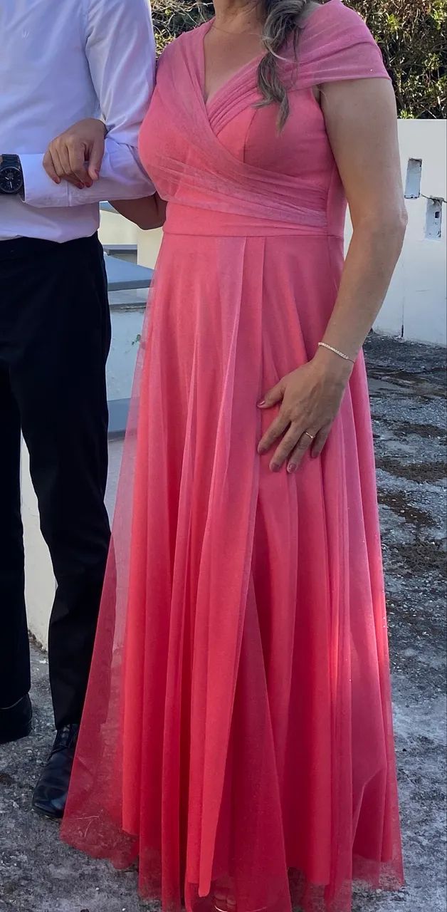 Vestido de Festa Rosa - Foto 3