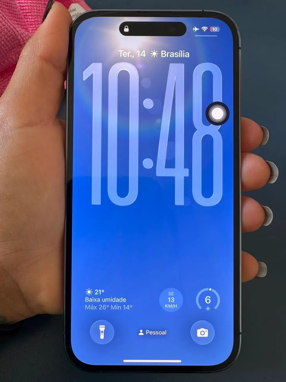 iPhone 14 Pro 256 GB - Roxo Profundo - Foto 2