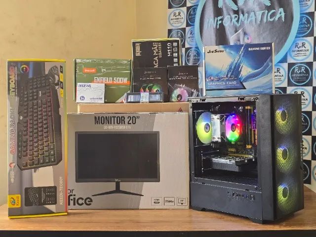 PC Gamer Core i5 e Monitor 20" - Foto 5