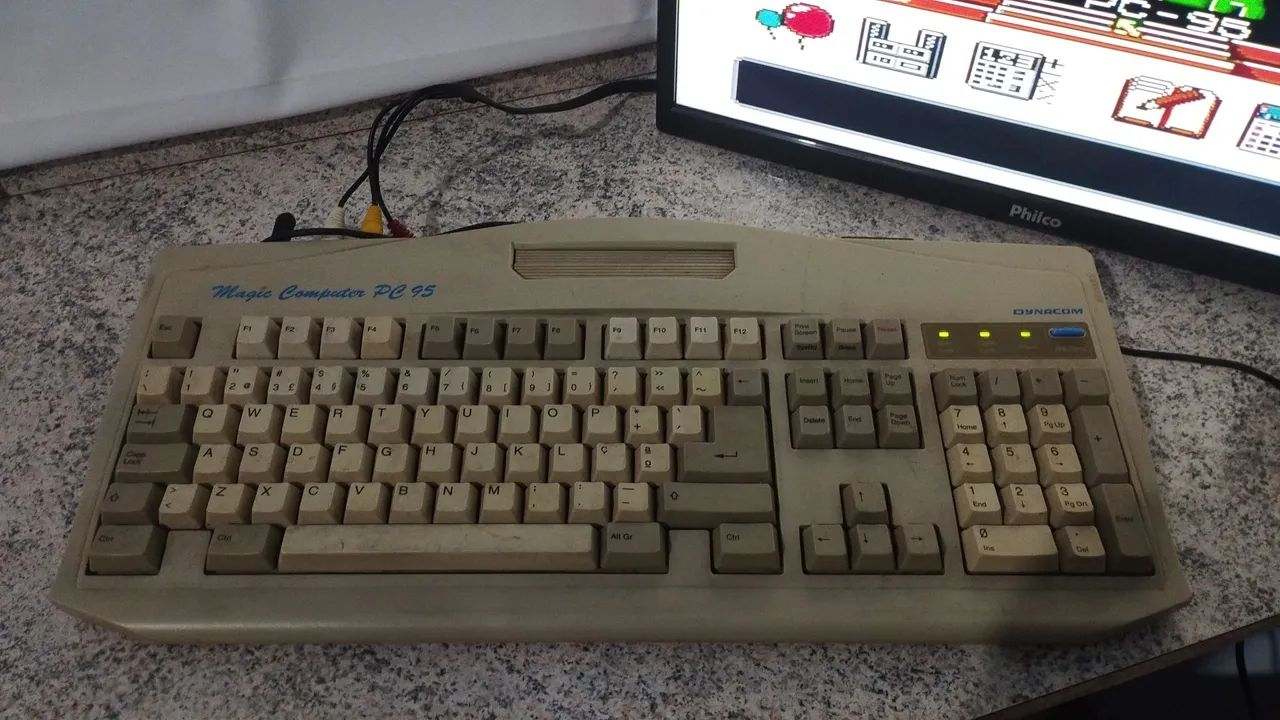Magic computer 95 vídeo game funcionando  - Foto 2