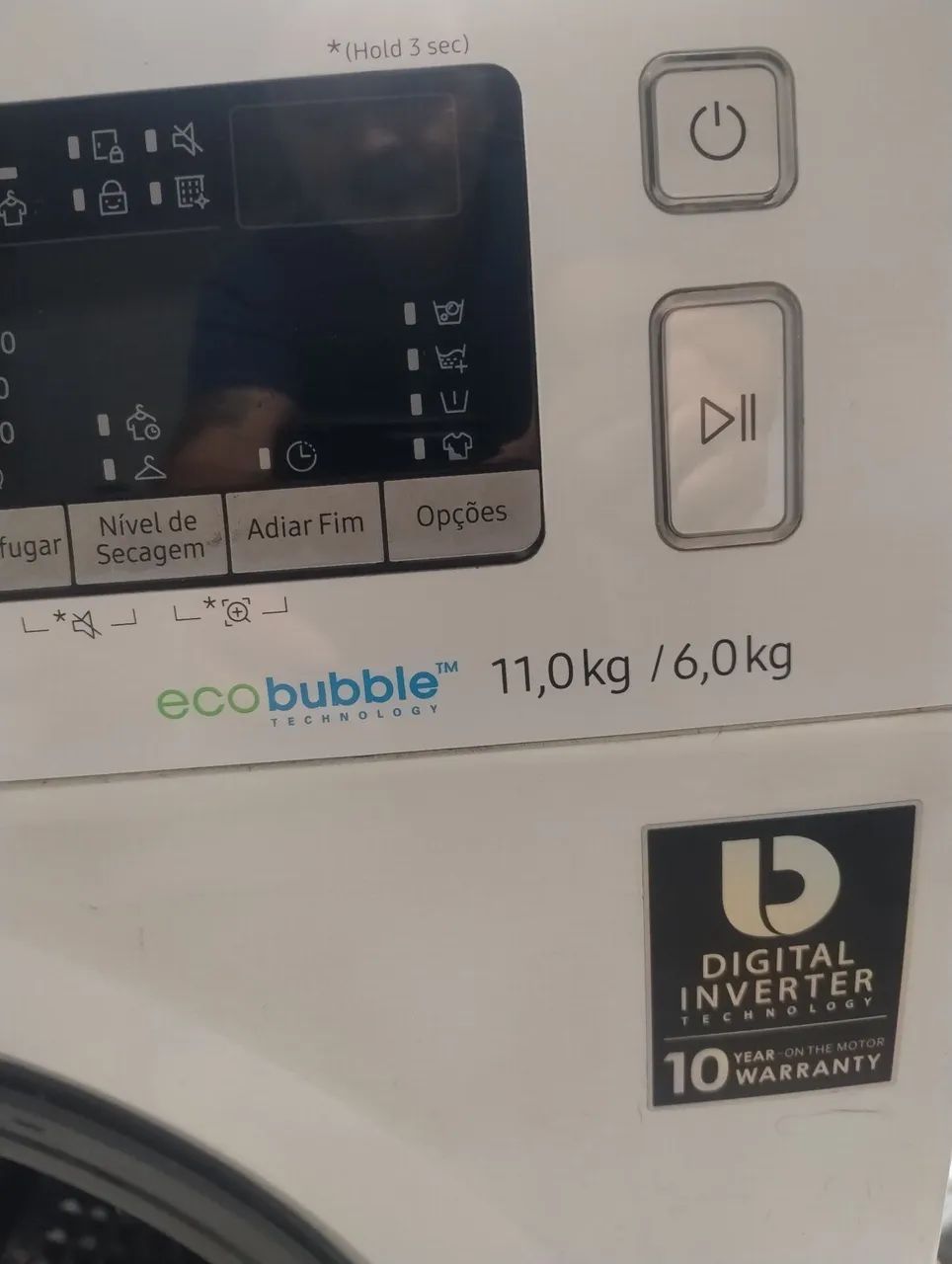 Lava e seca Samsung 