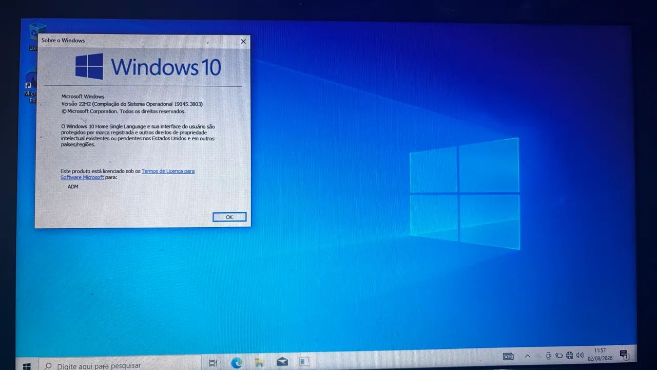 Ssd 128 gb kingston ( 28% vida util ) com windows 10 - Foto 3