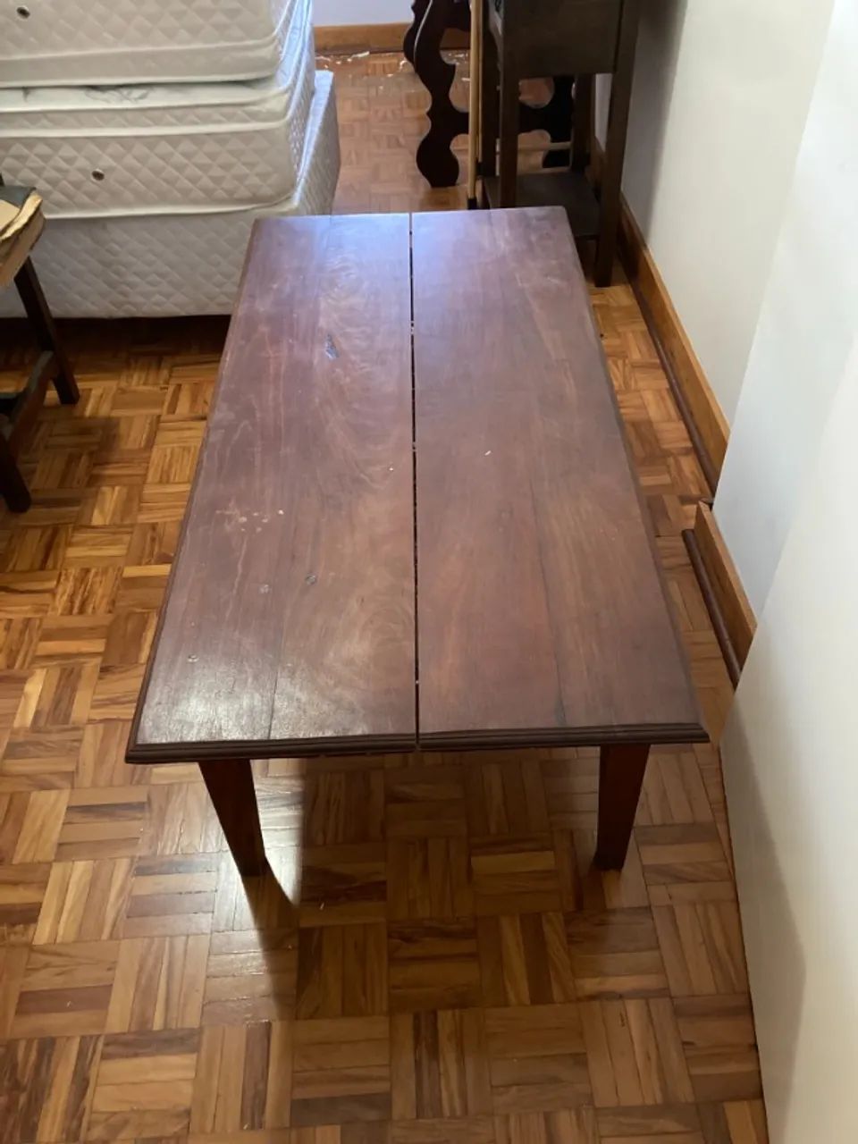 Mesa de Centro Rustica com gaveta