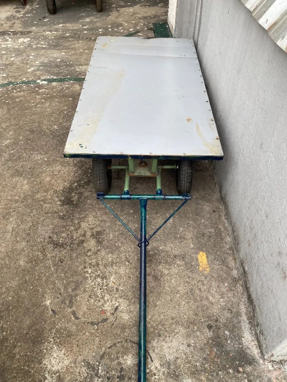 CARRINHO PLATAFORMA CARGA 400 KG TAMPO ALUMNIO  - Foto 5