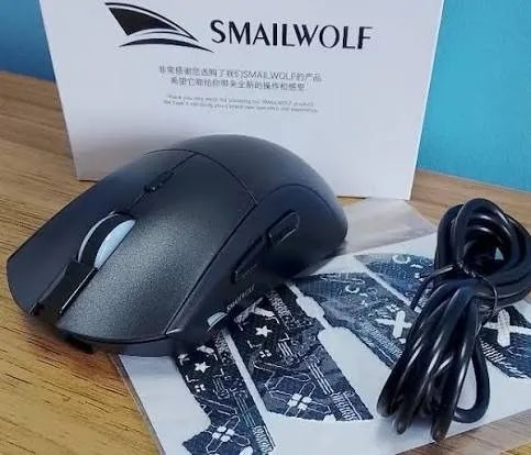 Mouse Gamer Bluetooth Smailwolf RS7 Preto - Foto 2