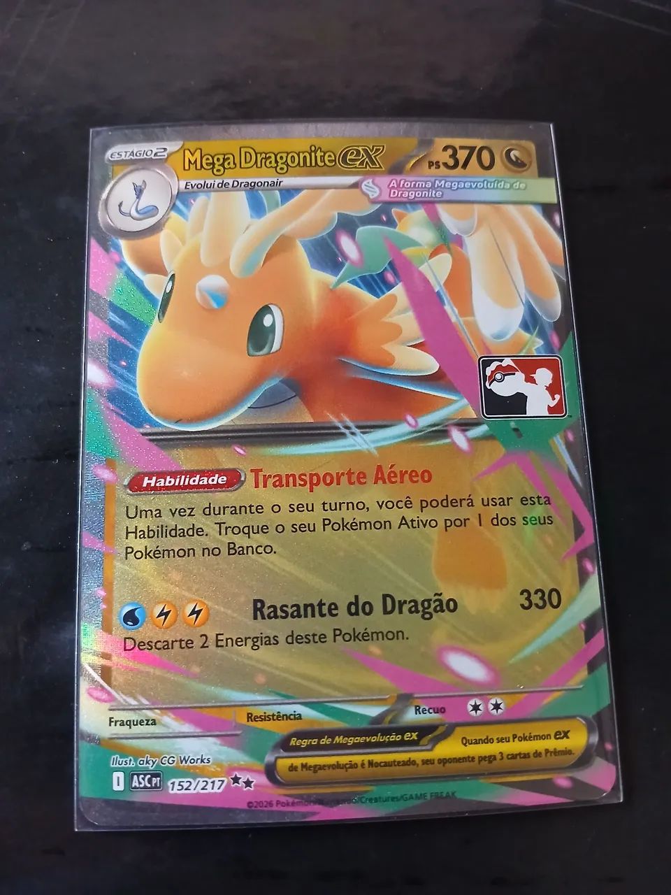 MEGA DRAGONITE EX DE LIGA (M)