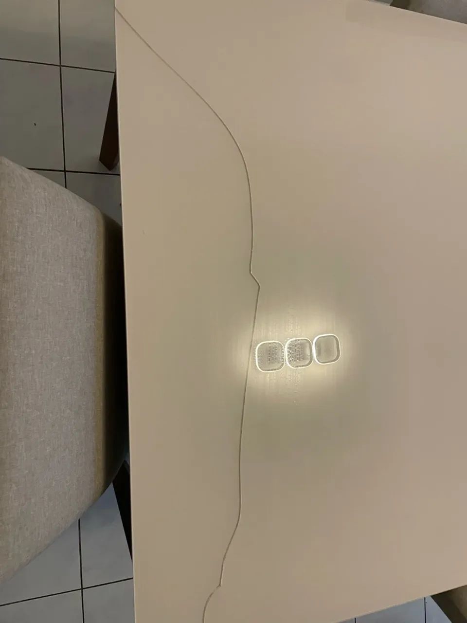 Mesa de jantar de vidro 6 lugares  - Foto 3